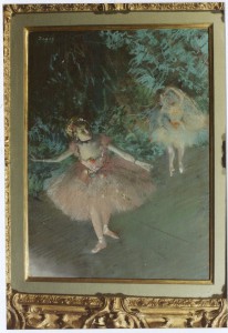 エドガー・ドガ　「舞台の踊り子」5号　パステル　1878～80年頃